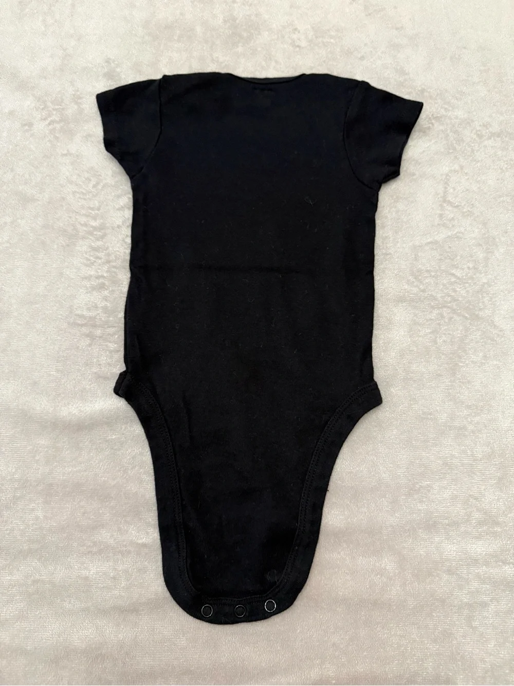 Gerber Baby Onesie 3-6 Months Black “I Will Save the World” Bodysuit 100% Cotton